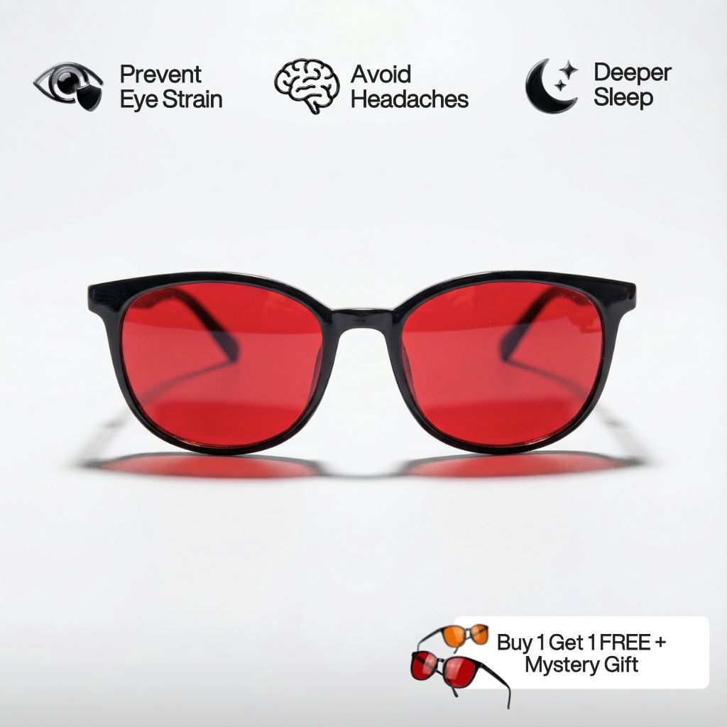 OHREON - Advanced Circadian Red Lens Glasses