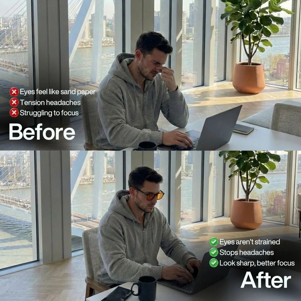 OHREON - Advanced Circadian Red Lens Glasses