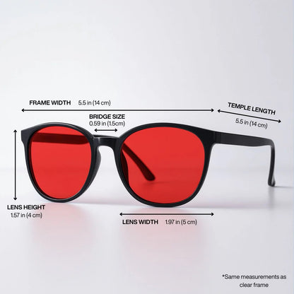 OHREON - Advanced Circadian Red Lens Glasses