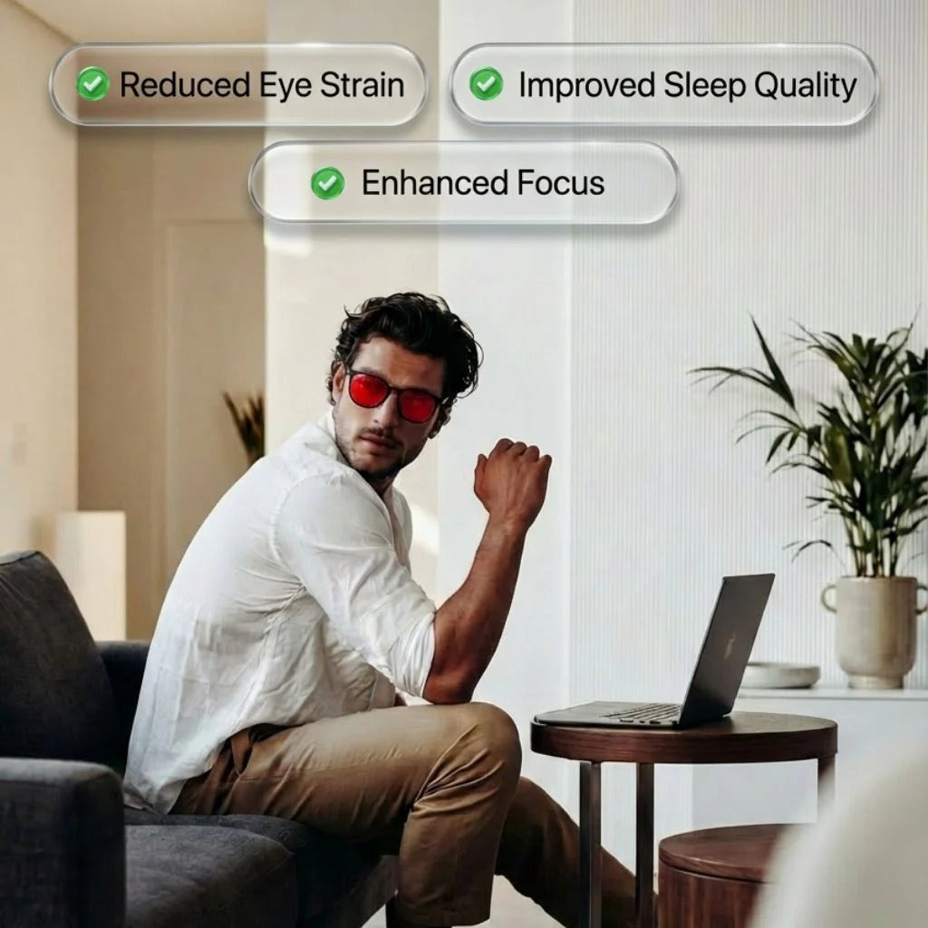 OHREON - Advanced Circadian Red Lens Glasses